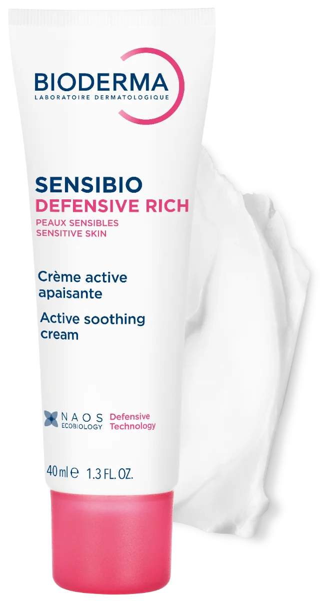 Crema calmanta Sensibio Defensive Rich, 40ml, Bioderma