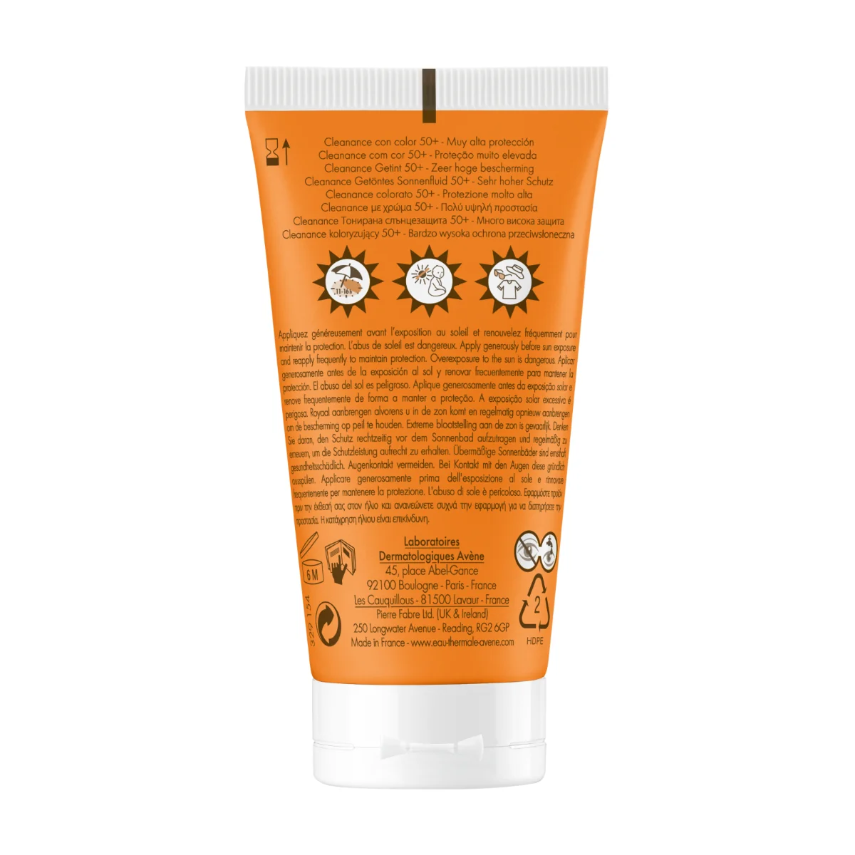 Crema nuantatoare Triasorb Cleanance SPF50+, 50ml, Avene