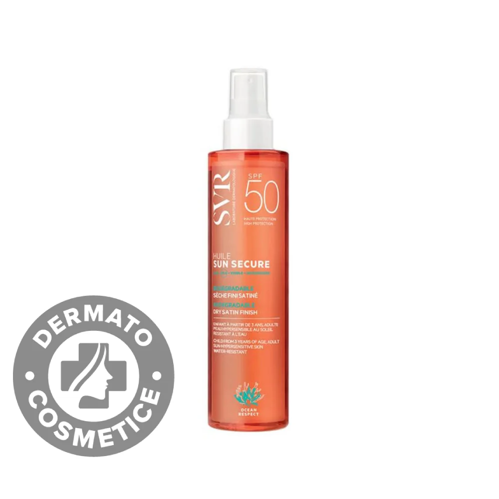 Ulei pentru protectie solara SPF50+ Sun Secure, 200ml, SVR