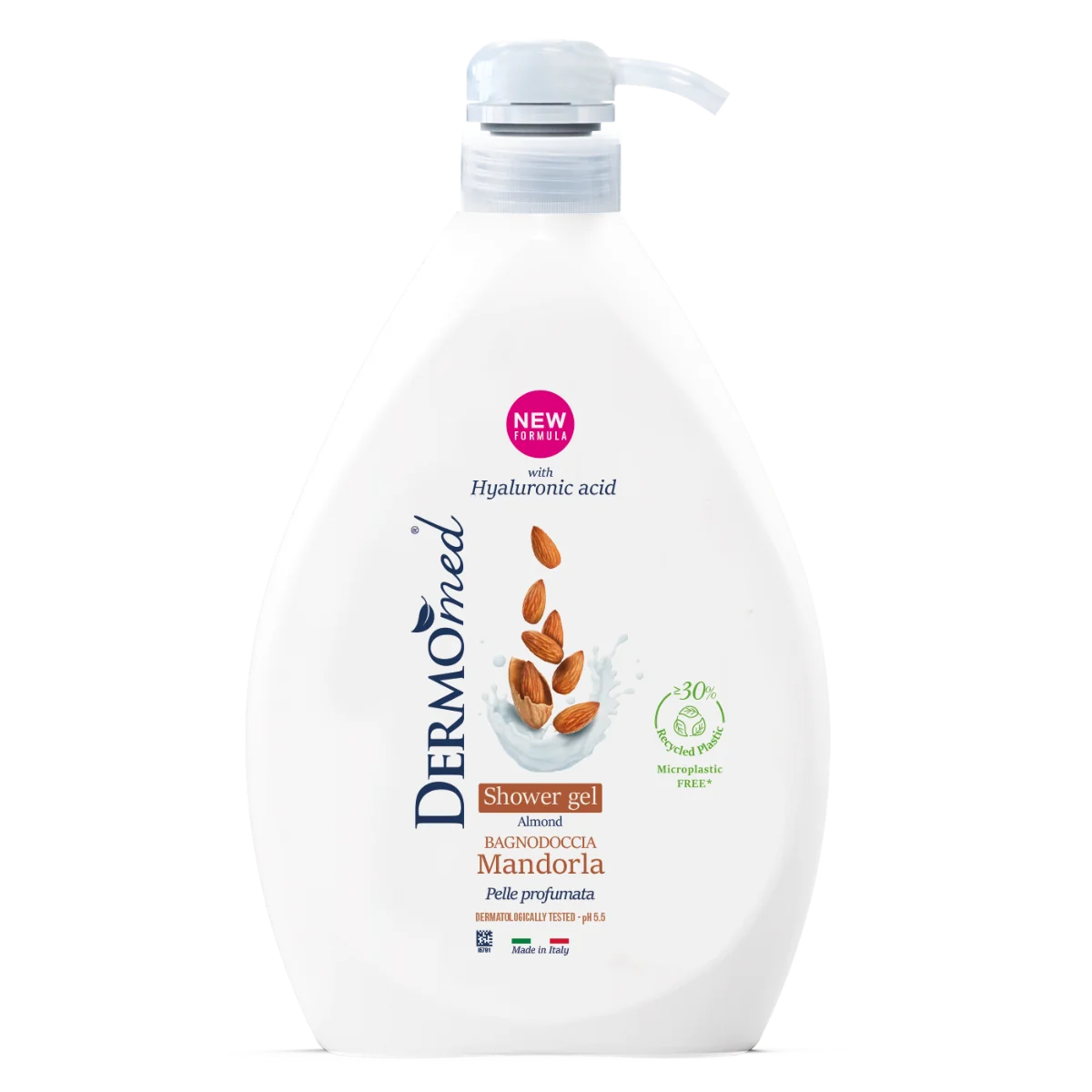 Gel de dus cu migdale, 1000ml, Dermomed
