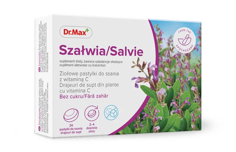 Dr. Max Drajeuri cu salvie fara zahar, 24 drejuri