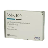 Jodid 100mcg, 100 comprimate, Merck