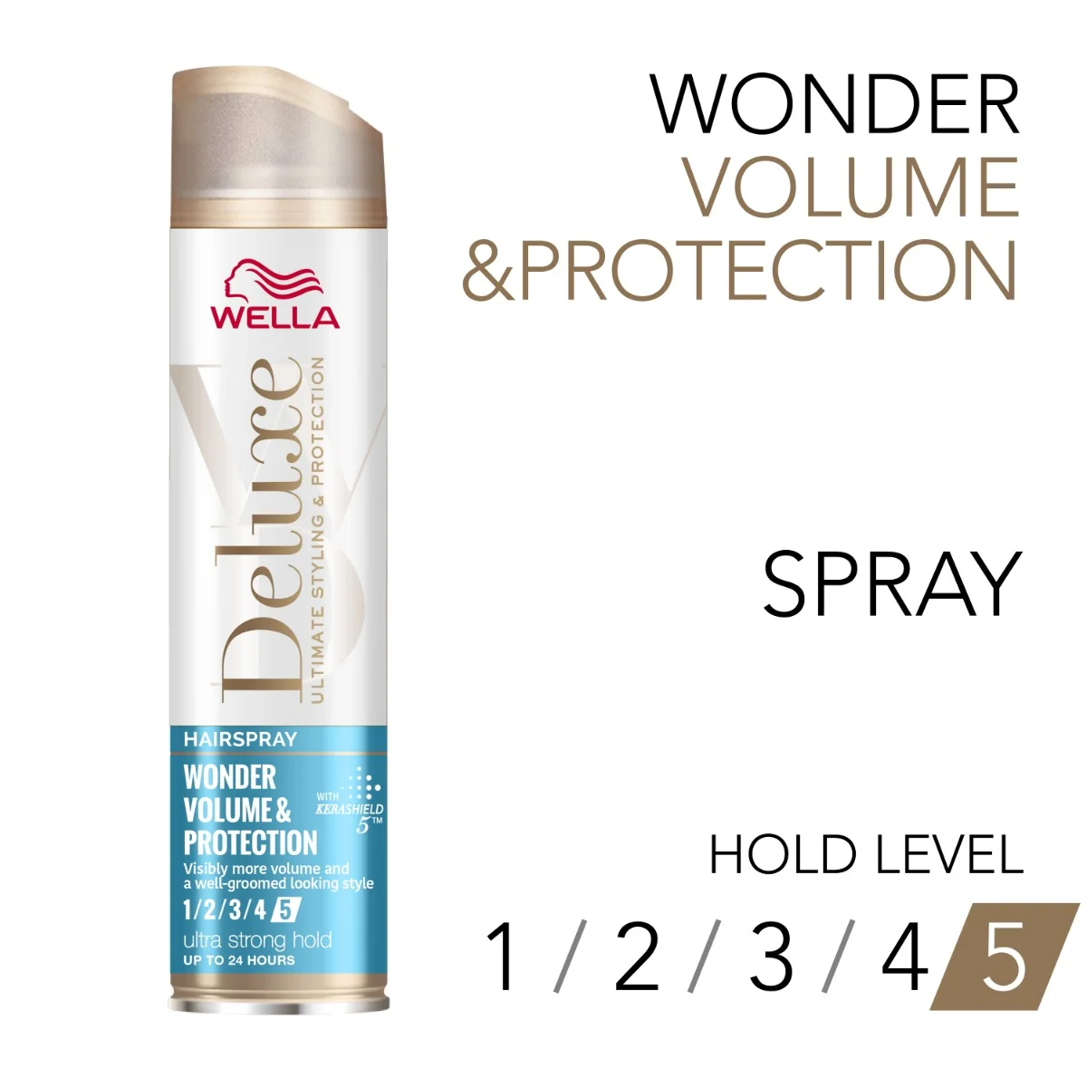 Spuma pentru par cu fixare ultra puternica Wonder Volume & Protection Wella Deluxe, 200ml, Wella