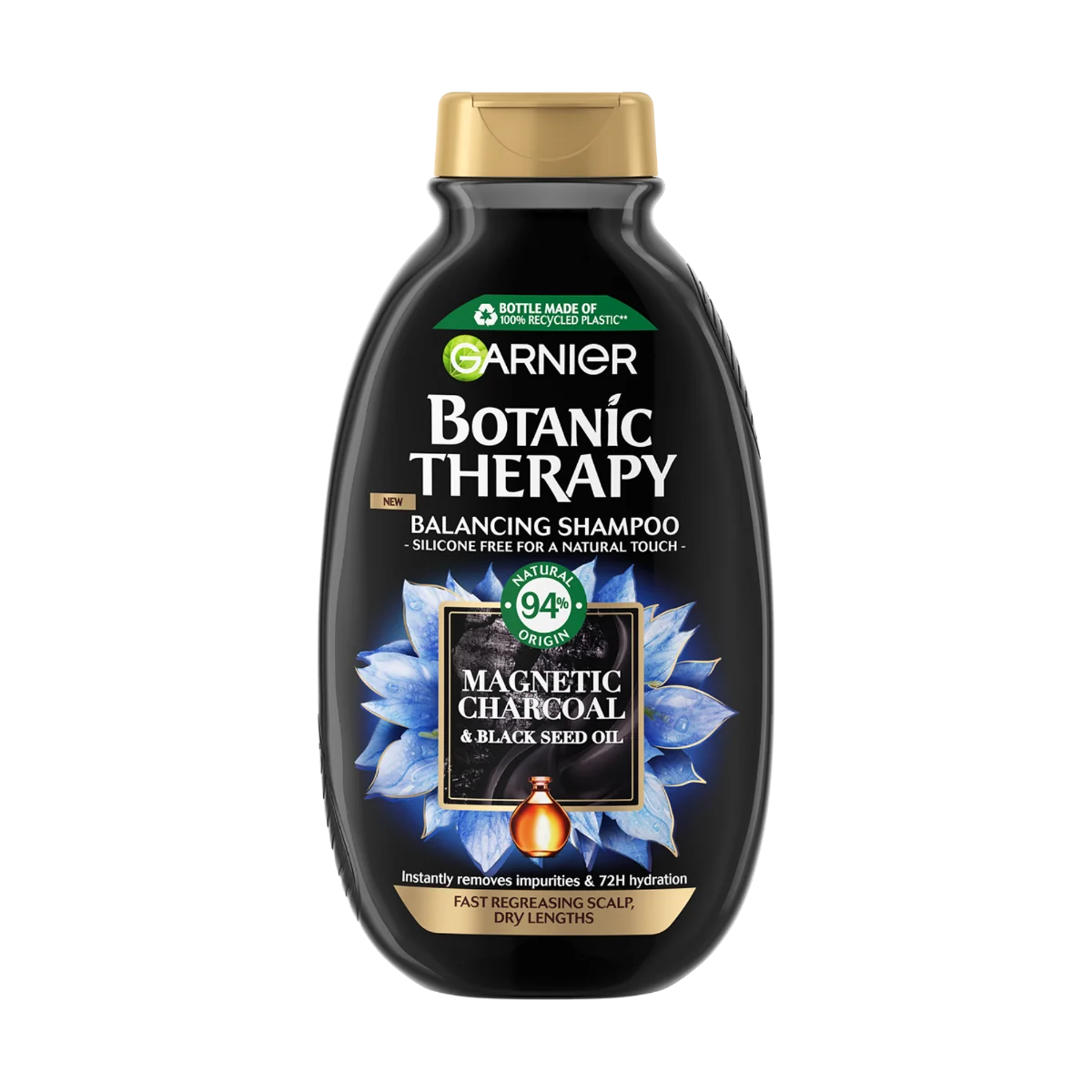Sampon Magnetic Charcoal Botanic Therapy, 400ml, Garnier