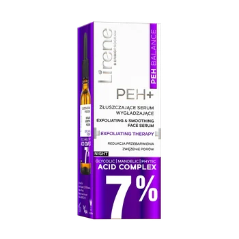 Ser de fata exfoliant si netezitor - terapia exfolianta PEH, 30ml, Lirene