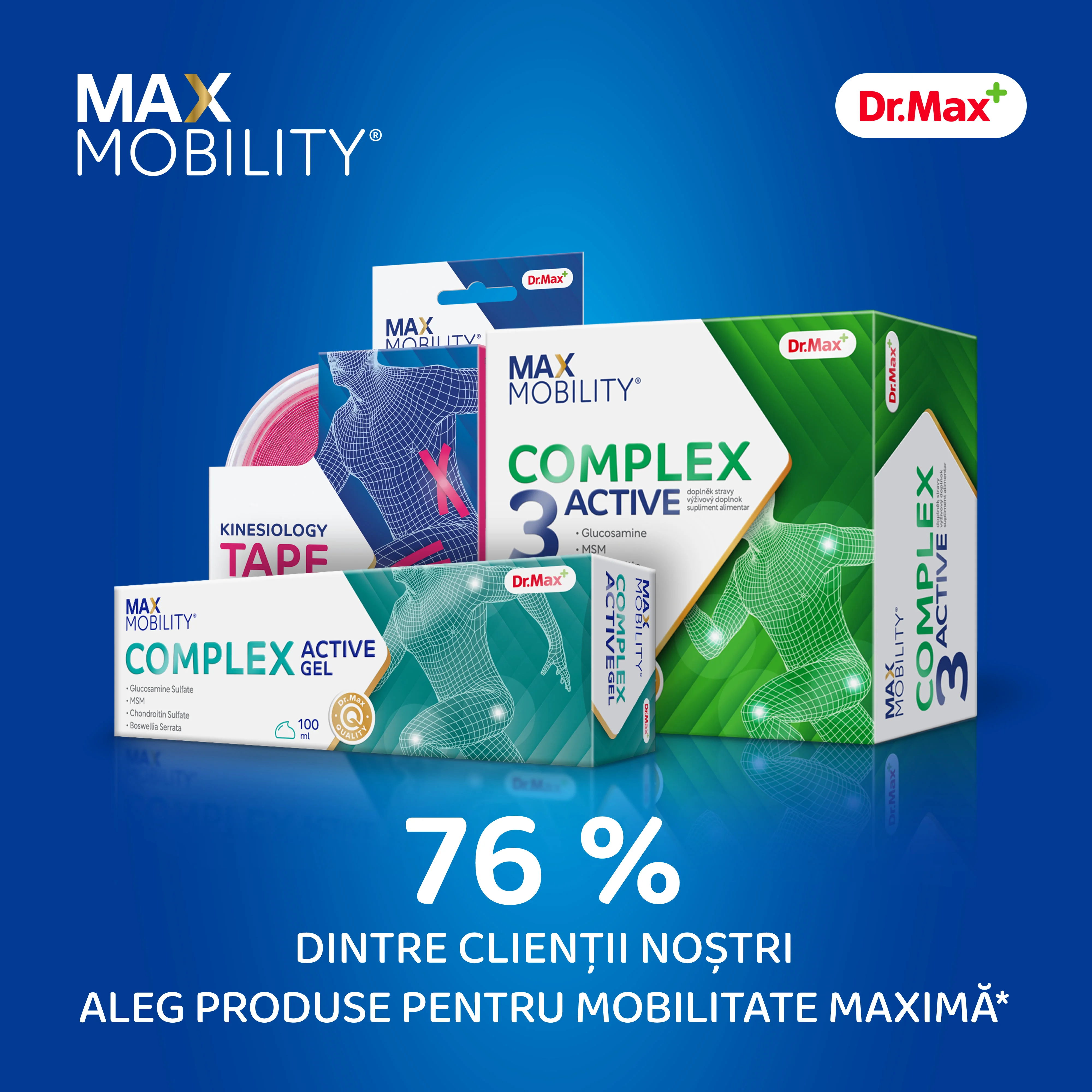 Peste 80% dintre clientii nostrii aleg produsele Max Mobility Peste 80% dintre clientii nostrii aleg produsele Max Mobility