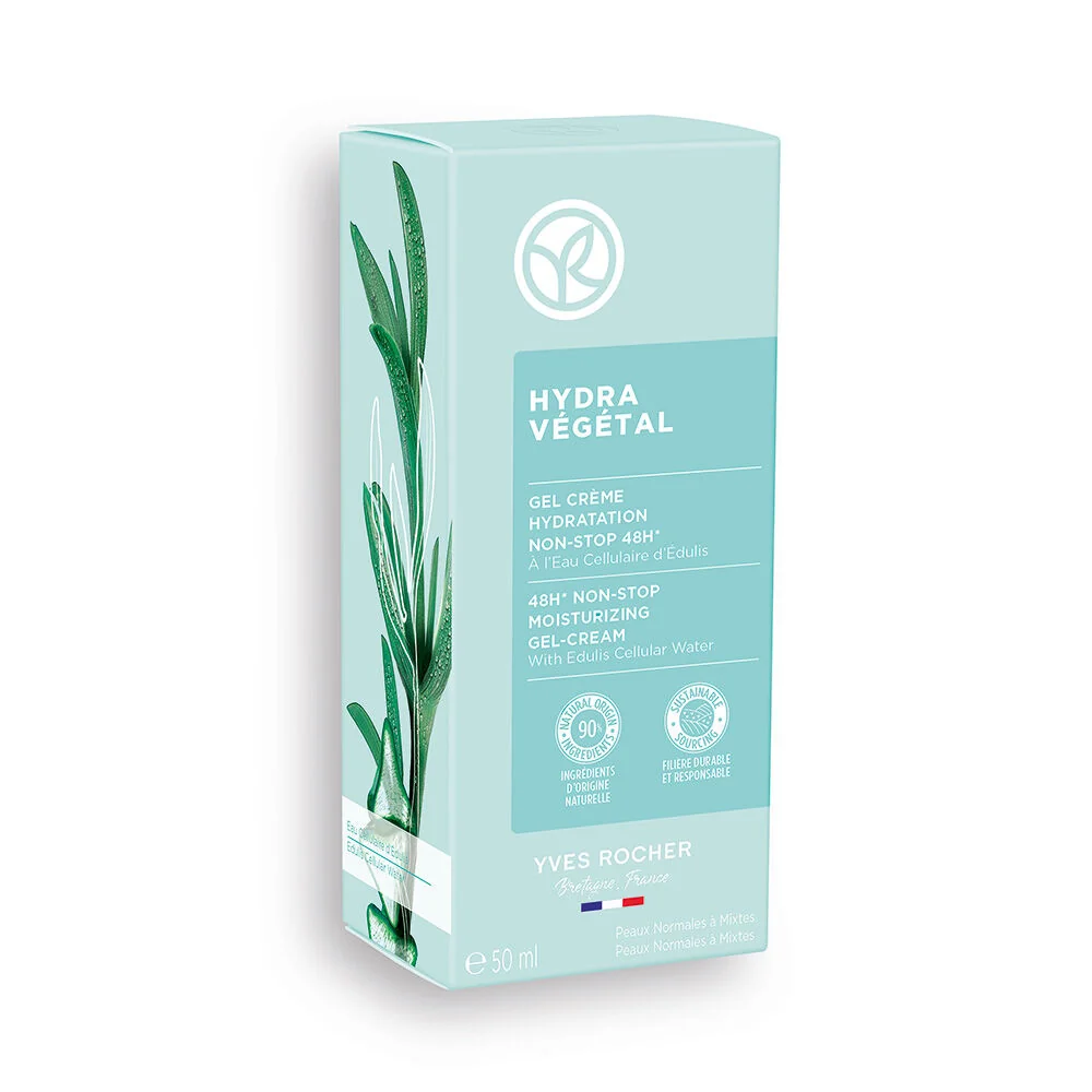 Gel-crema pentru hidratare intensa 48h, 50ml, Yves Rocher