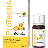 Picaturi pentru copii Protectis cu Vitamina D3, 5ml, BioGaia