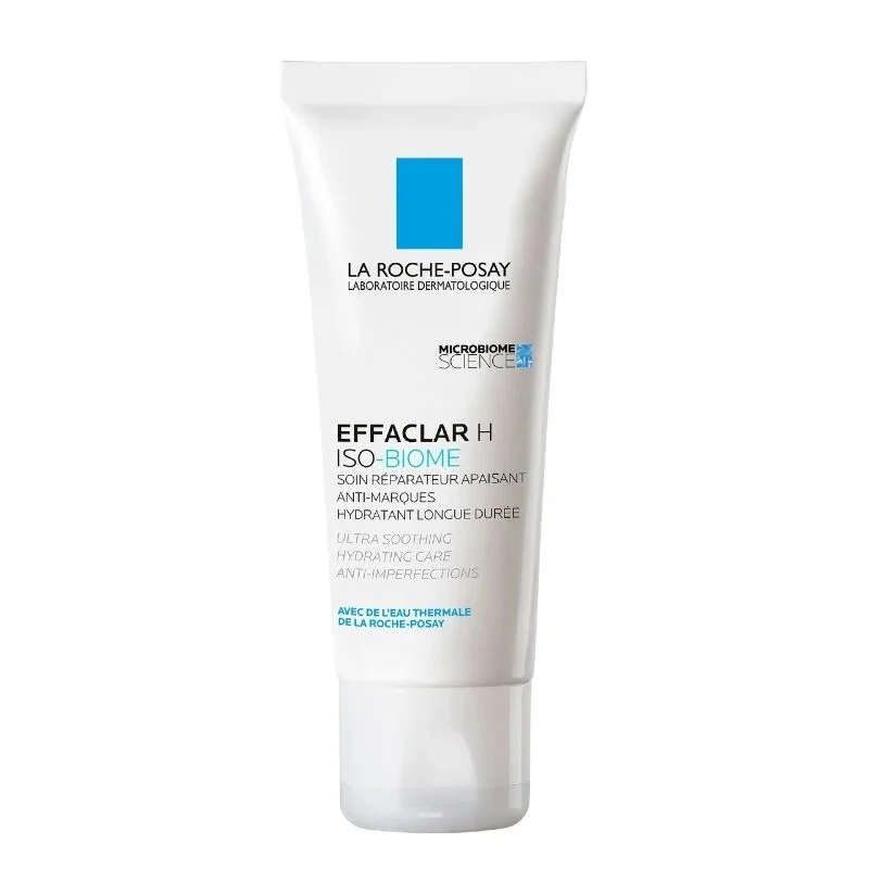Crema hidratanta pentru pielea grasa si fragilizata Effaclar H Iso-Biome, 40ml, La Roche-Posay