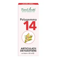 Polygemma 14 Articulatii detoxifiere, 50ml, PlantExtrakt