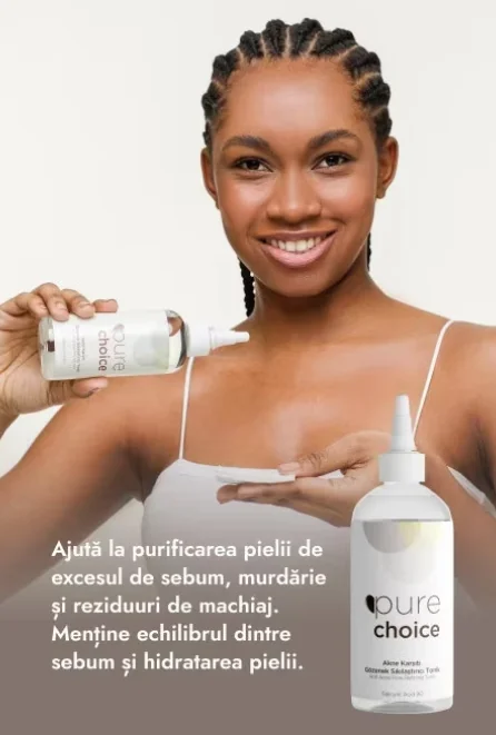 Tonic facial anti-acnee cu Acid Salicilic 2%, 200ml, Pure Choice