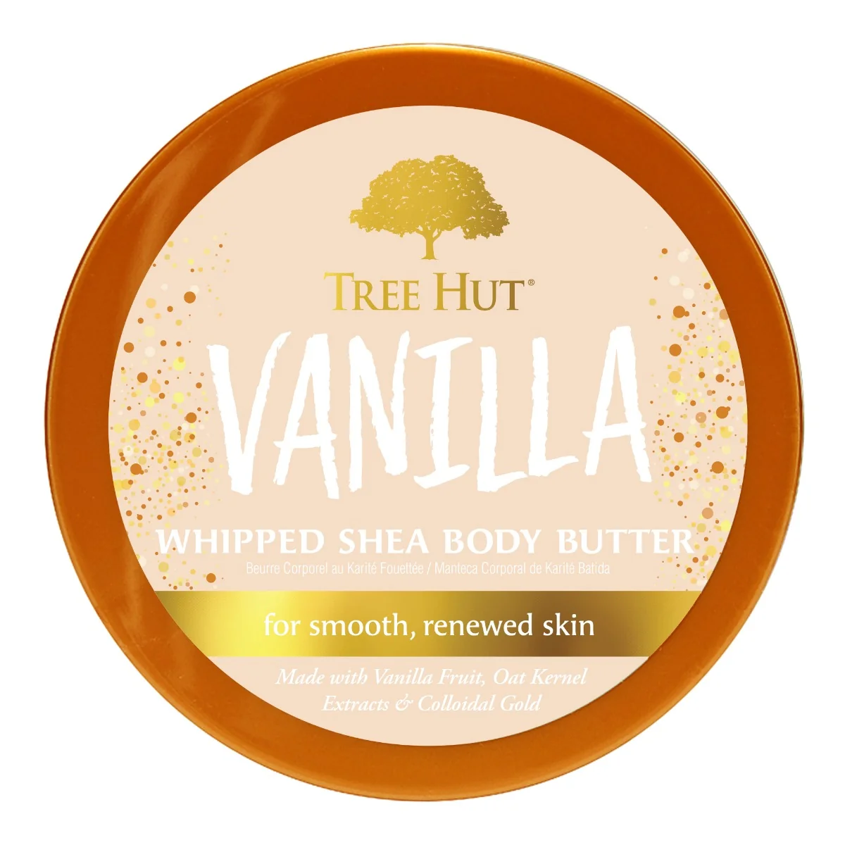 Unt de corp Vanilla, 240g, Tree Hut