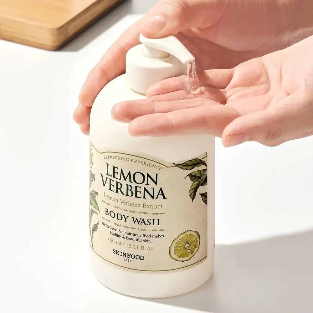 Gel de dus cu verbina si lamaie, 450ml, Skinfood
