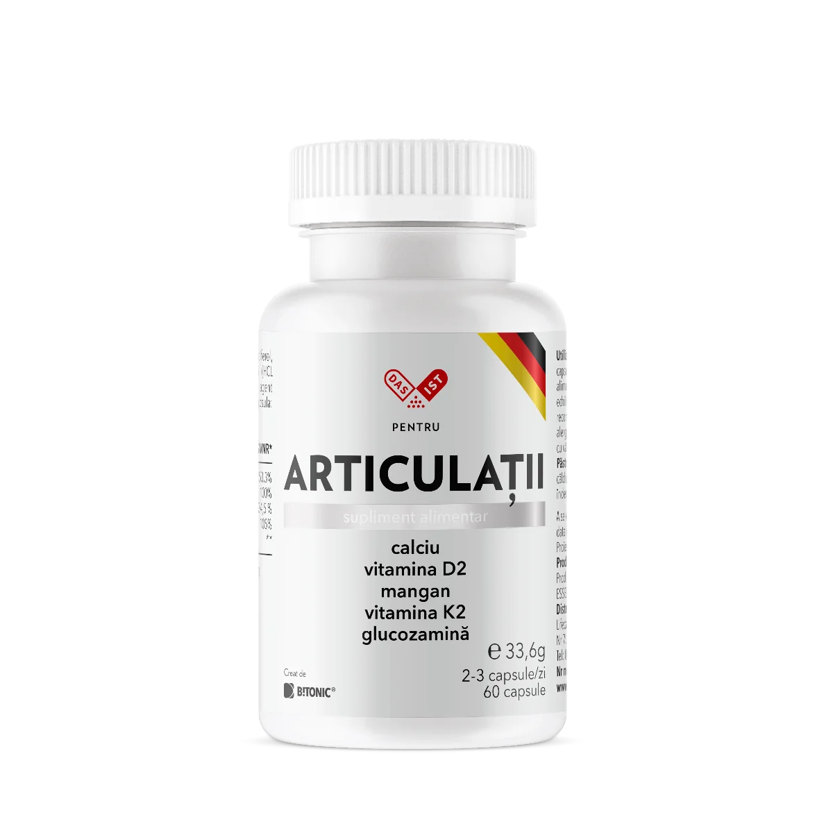 Suplimente pentru articulatii, 60 capsule, DAS IST