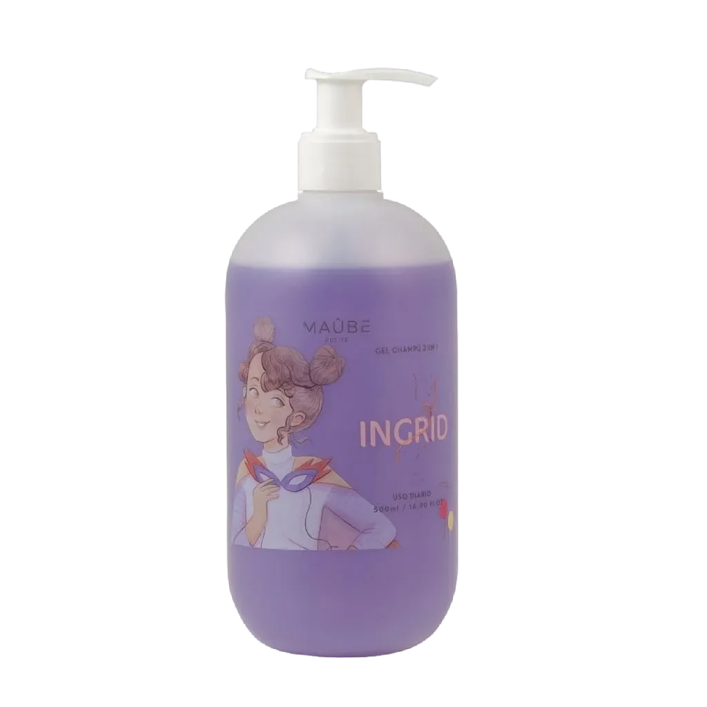 Gel de dus si sampon 2 in 1 Ingrid, 500ml, Maube