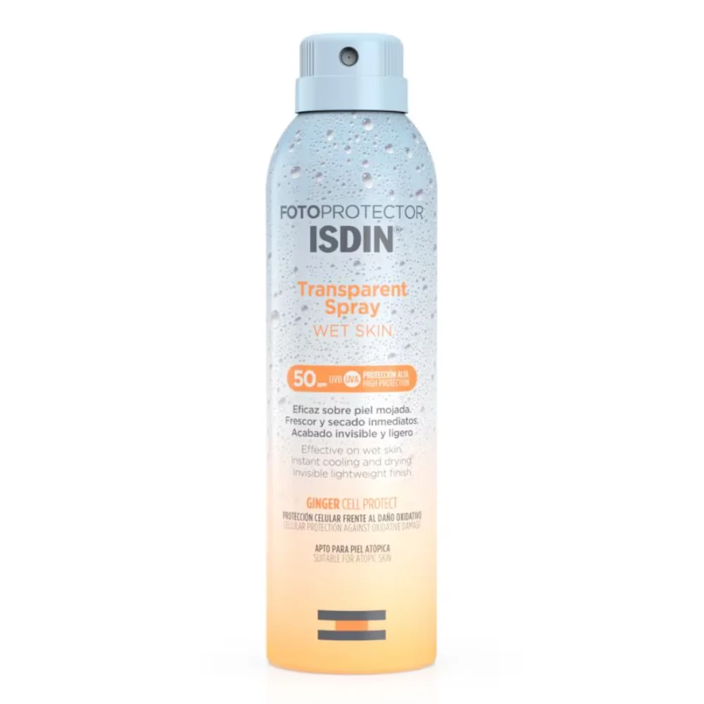 Spray transparent Wet Skin Fotoprotector, 250ml, Isdin