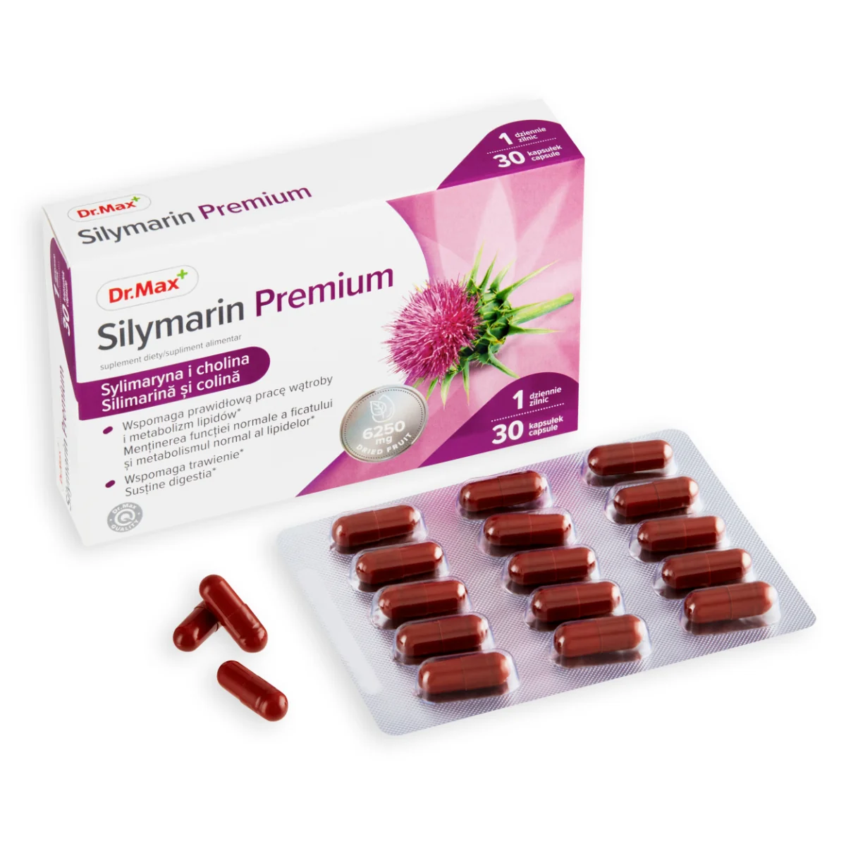Dr. Max Silimarina Premium, 30 capsule