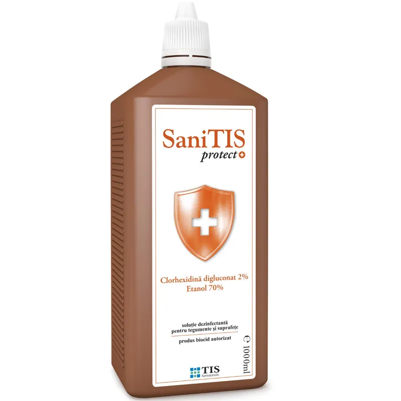 Solutie dezinfectanta SaniTIS Protect, 1000ml, Tis Farmaceutic