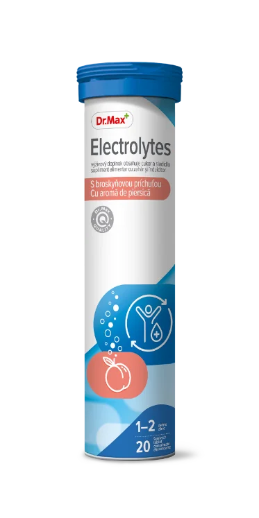 Dr.Max Electrolytes, 20 comprimate efervescente