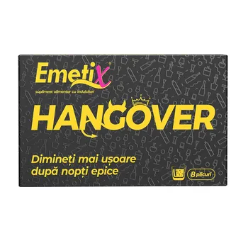 Emetix Hangover, 8 plicuri, Fiterman 