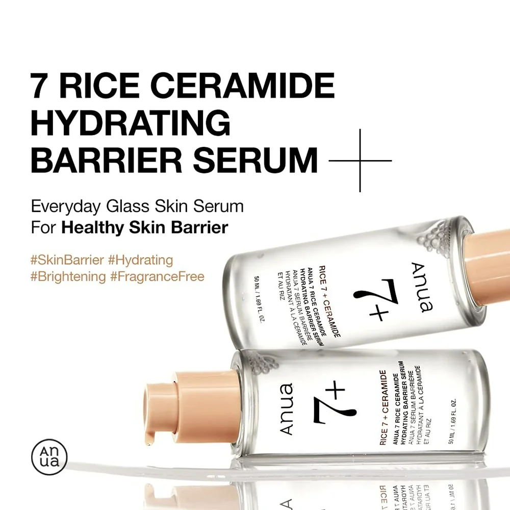 Ser de fata Rice 7 Ceramide Hydrating Barrier, 50ml, Anua