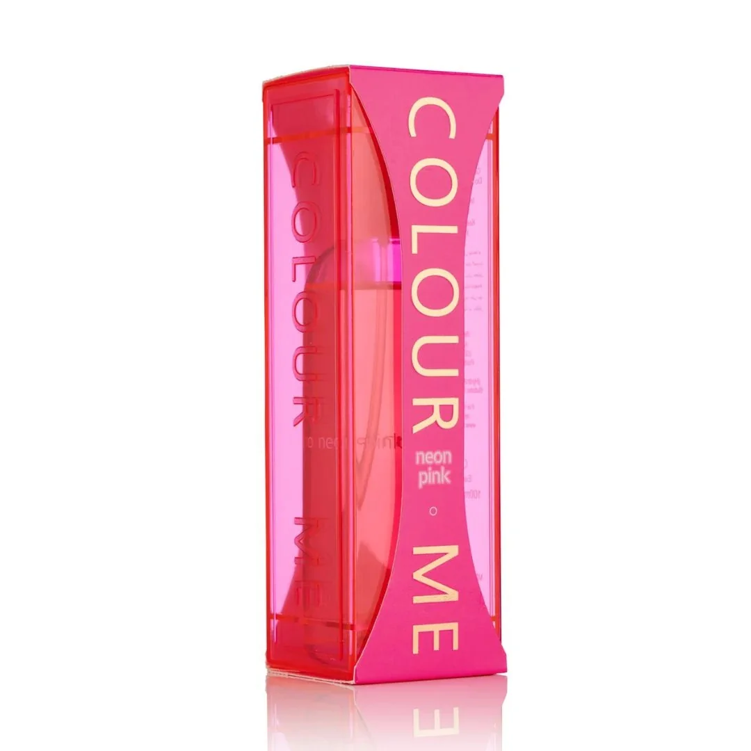 Apa de parfum de dama Neon Pink Colour Me, 100ml, Milton-Lloyd Fragrances