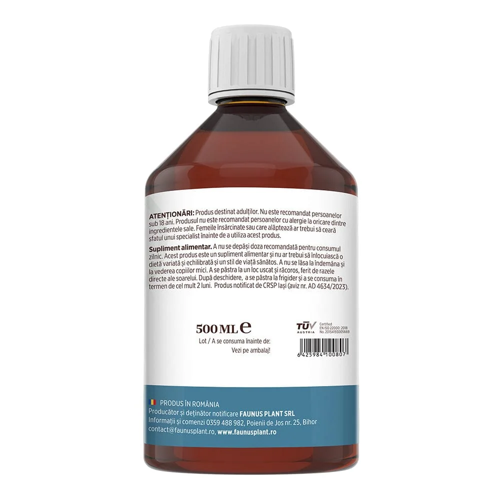 Colagen lichid pentru muschi si ligamente Colagenus Articulatii, 500ml, Faunus Plant