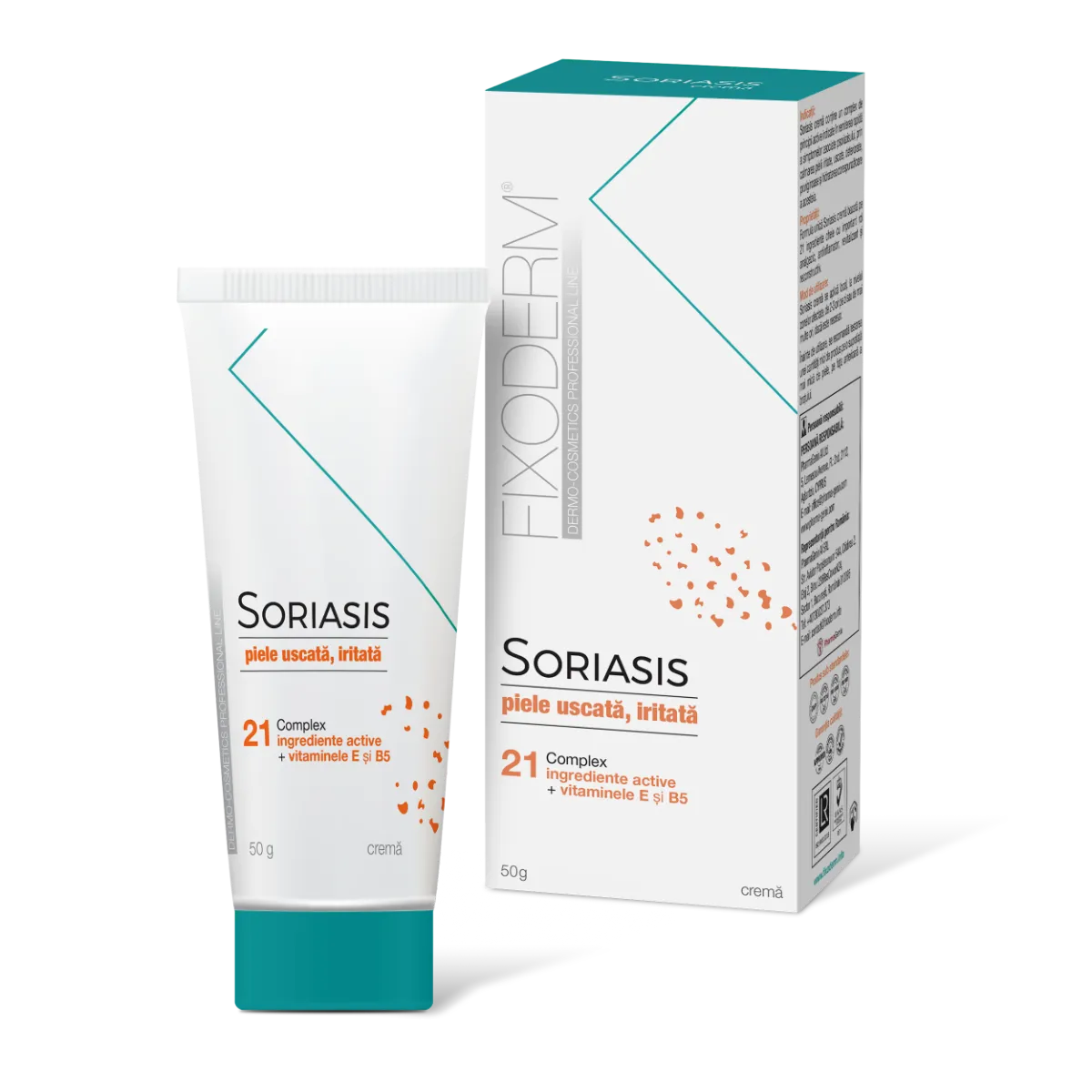 Crema Soriasis pentru piele uscata si iritata, 50g, PharmaGenix® 