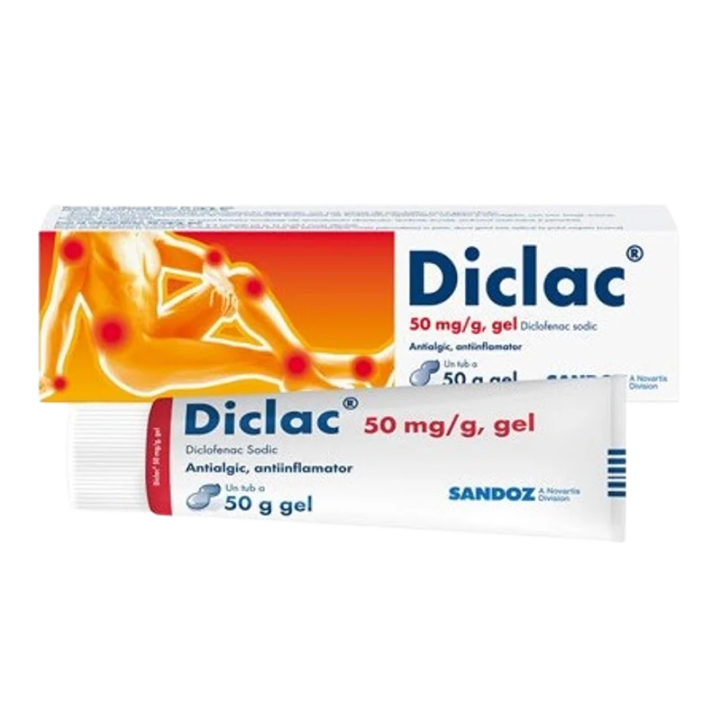 Diclac gel 5%, 50g, Sandoz | Dr. Max Farmacia