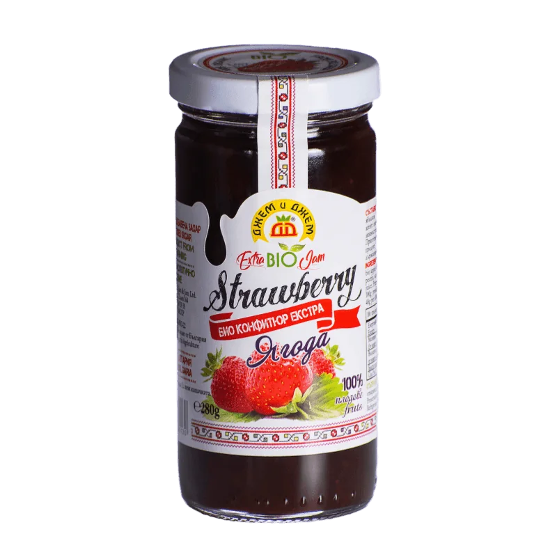 Gem Eco de capsuni, 280g, Jam&Jam