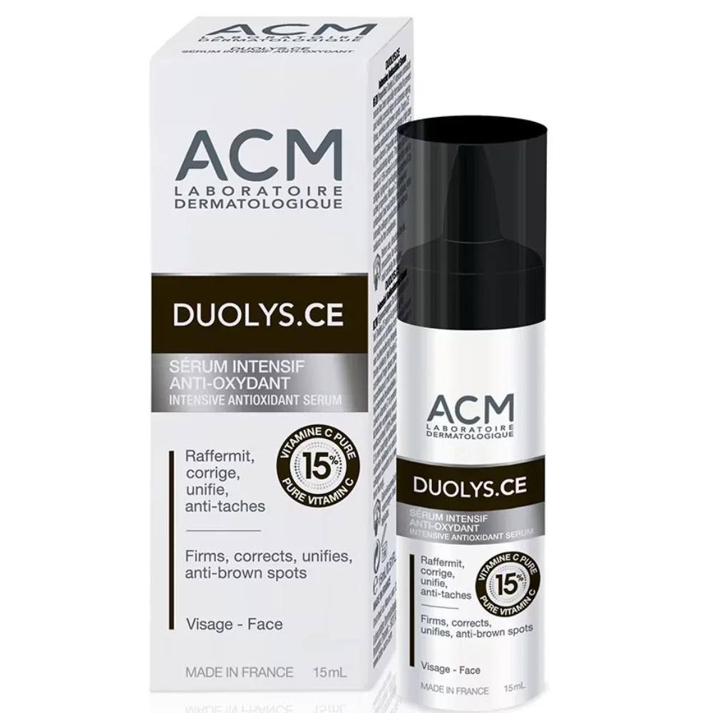 Ser intensiv antioxidant cu vitamina C pura 15% Duolys CE, 15 ml, ACM