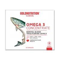 Clinical Omega 3 Concetrate, 6 capsule, Gold Nutrition