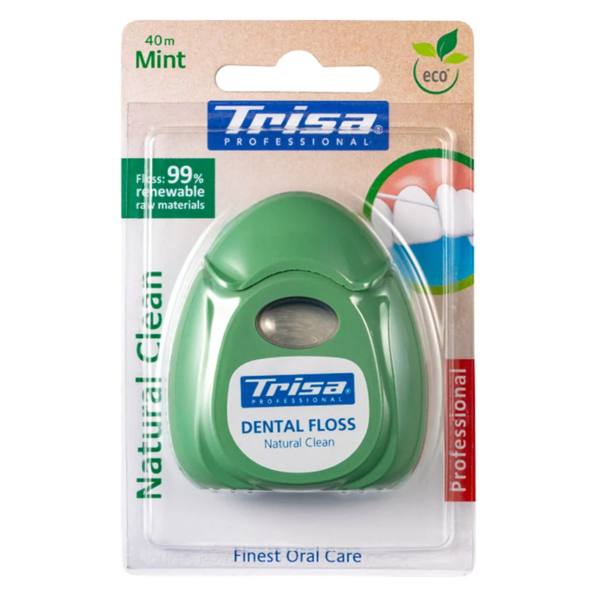 Ata dentara Natural Clean Bio, 1 bucata, Trisa 