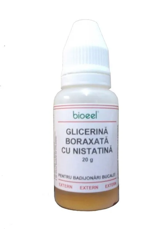 Glicerina boraxata cu nistatina Dermosan GBN, 20g, Bioeel