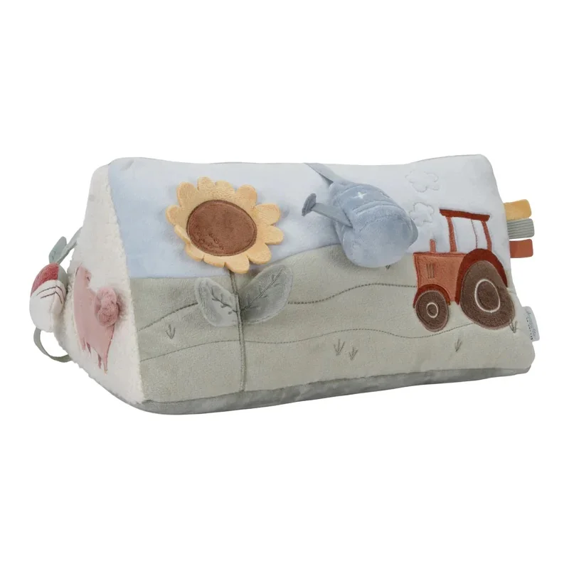 Triunghi senzorial pentu bebelusi Little Farm, 1 bucata, Little Dutch