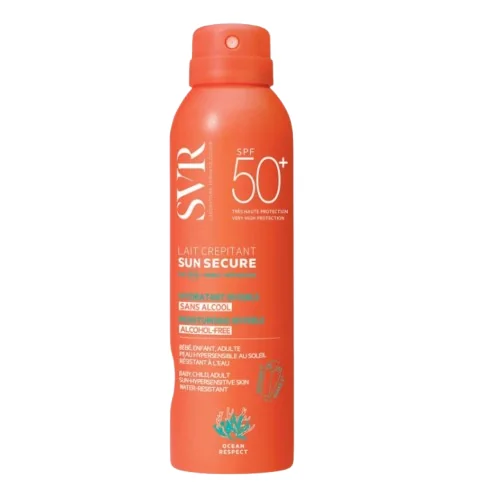 Lotiune cremoasa hidratanta cu SPF 50+ Sun Secure, 200ml, SVR