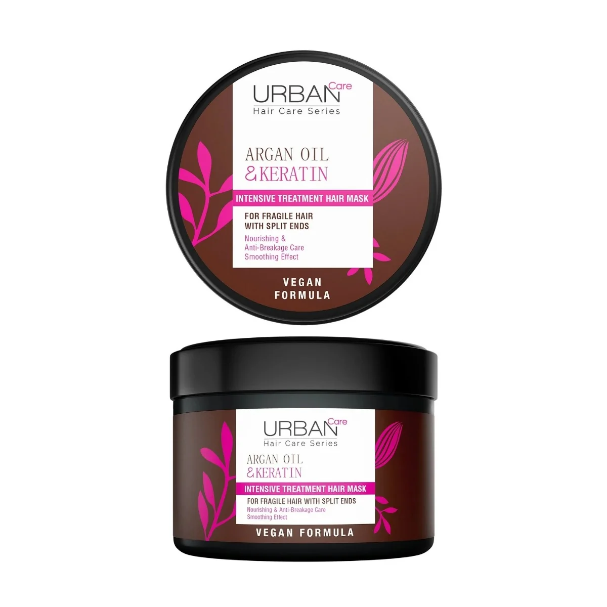 Masca de par intensiva cu Ulei de Argan si Keratina, 230ml, Urban Care 