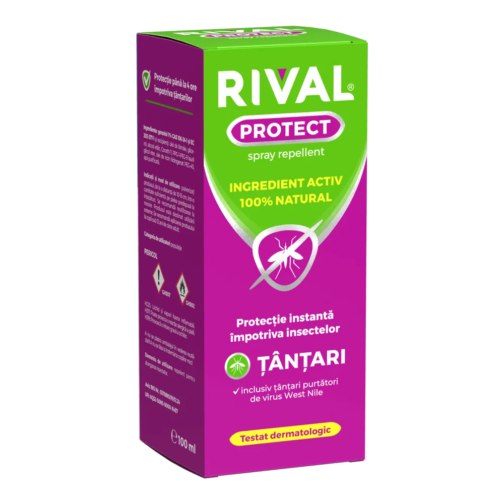 Rival Protect Spray Repellent, 100ml, Fiterman