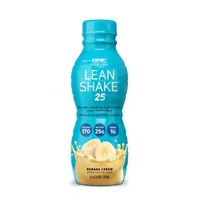 Shake proteic cu aroma de banane RTD Total Lean 25, 414ml, GNC