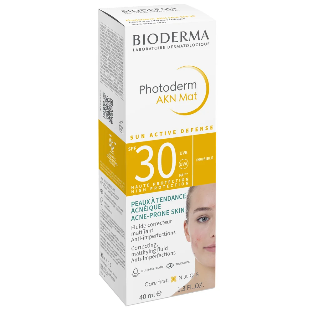 Fluid matifiant SPF 30 Photoderm AKN MAT, 40ml, Bioderma