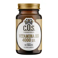 Vitamina D3 4000 IU, 90 tablete, COS Laboratories