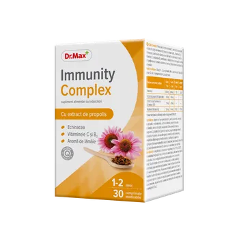 Dr.Max Immunity Complex, 30 comprimate masticabile 
