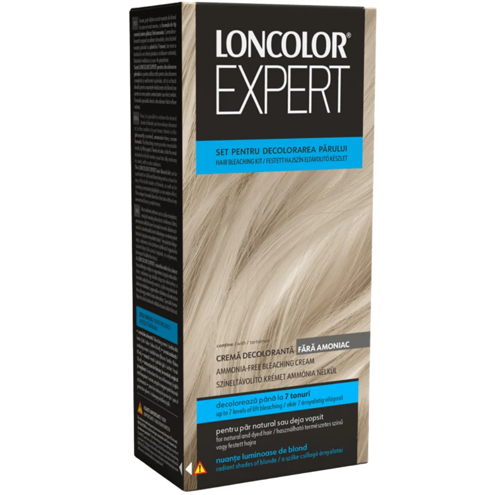 Set pentru decolorarea parului fara amoniac Expert, 130ml, Loncolor