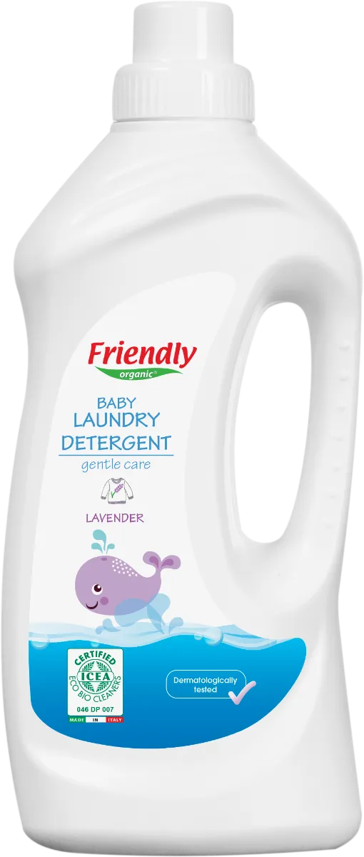 Detergent de rufe cu lavanda, 1000ml, Friendly Organic