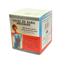 Sulfat de bariu 500mg/ml pulbere pentru suspensie orala, 95g, Meduman