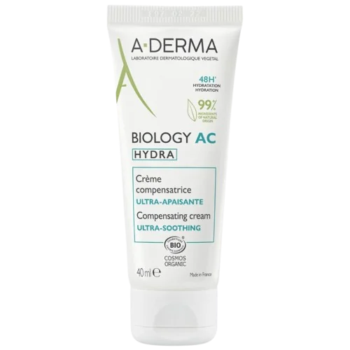 Crema compensatoare ultra-calmanta Hydra Biology AC, 40ml, A-Derma