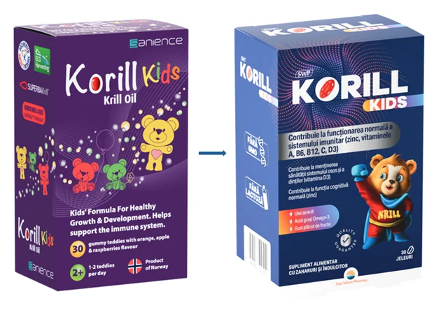 Korill Kids, 30 ursuleti gumati, Sanience