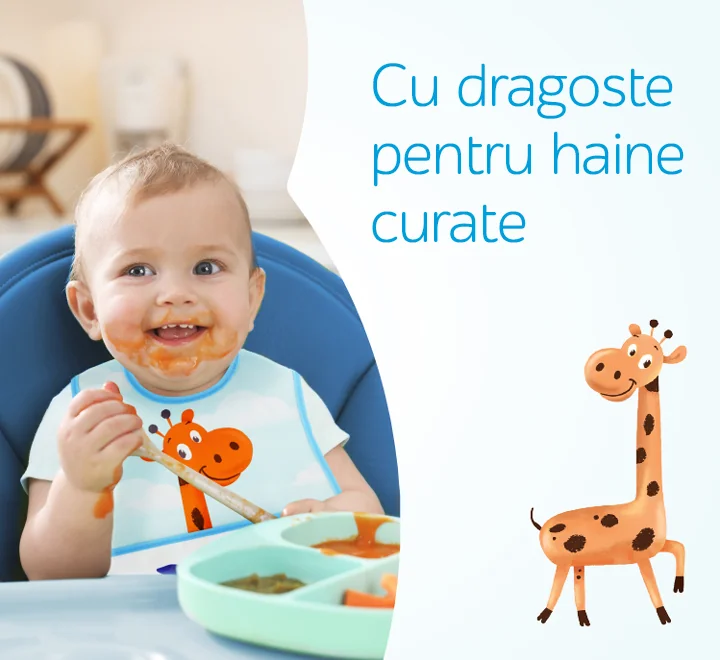 Cu dragoste pentru haine curate Bebelo Baveta Cu dragoste pentru haine curate Bebelo Baveta