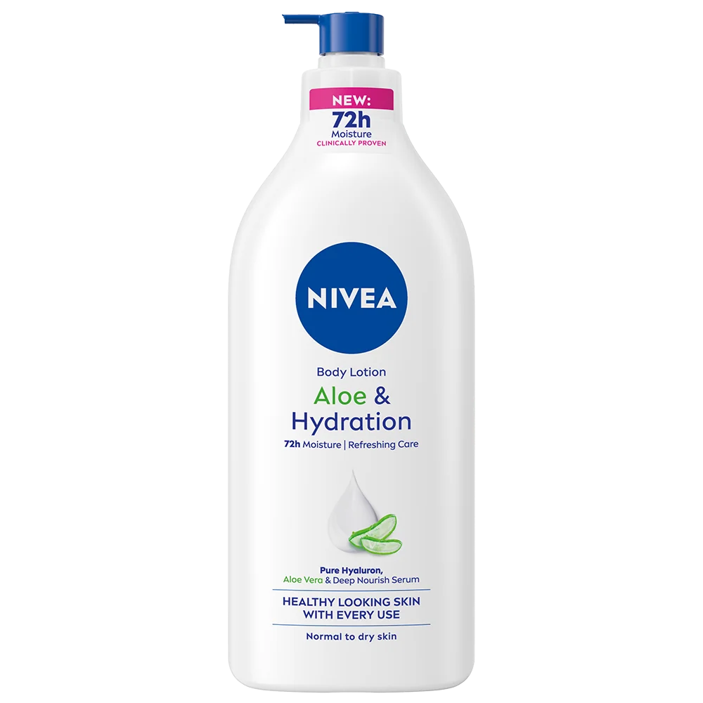 Lotiune de corp hidratanta cu aloe vera, 625ml, Nivea