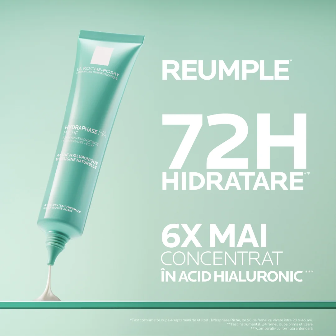 Crema Hydraphase HA Riche, 40ml, La Roche-Posay